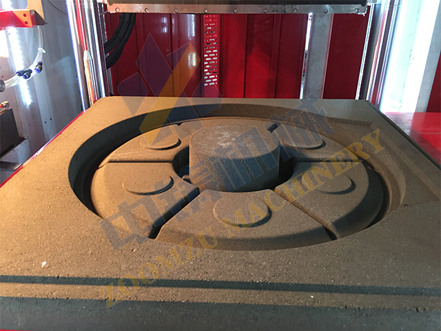 Flaskless sand casting molding machine-zoomzu